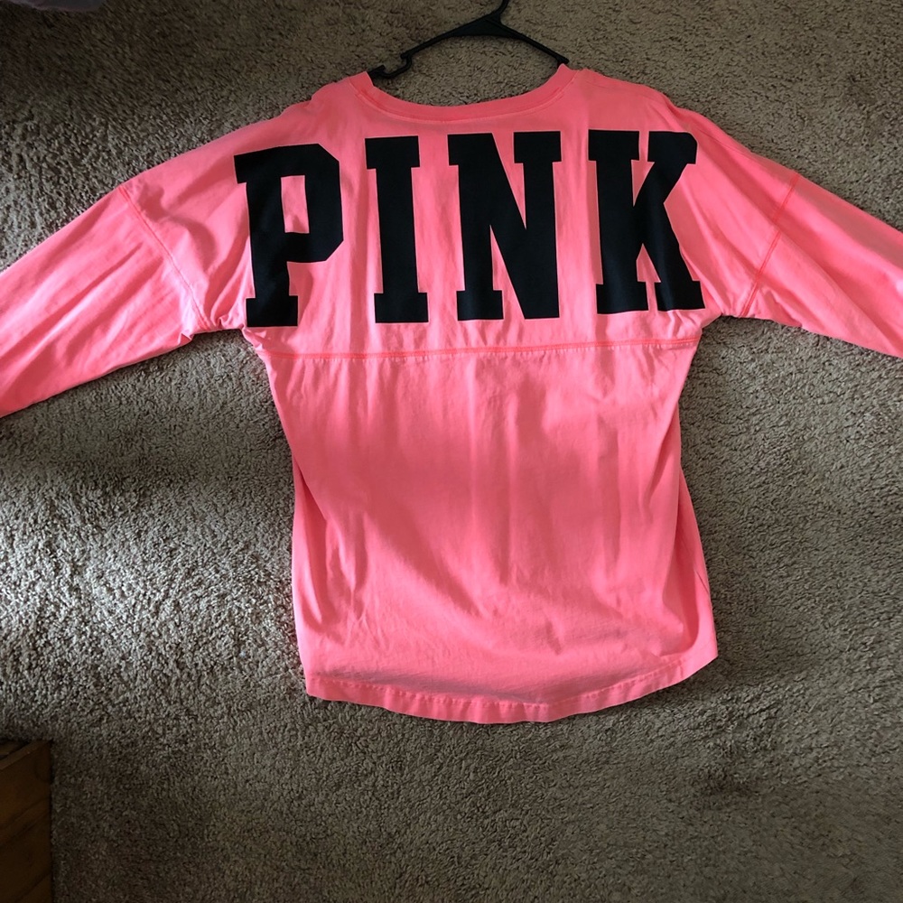 Pink oversize long sleeve